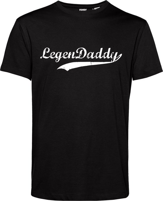 T-shirt Legendaddy | Vaderdag | Vaderdag cadeau met tekst | Vaderdag cadeau | Zwart | maat 5XL
