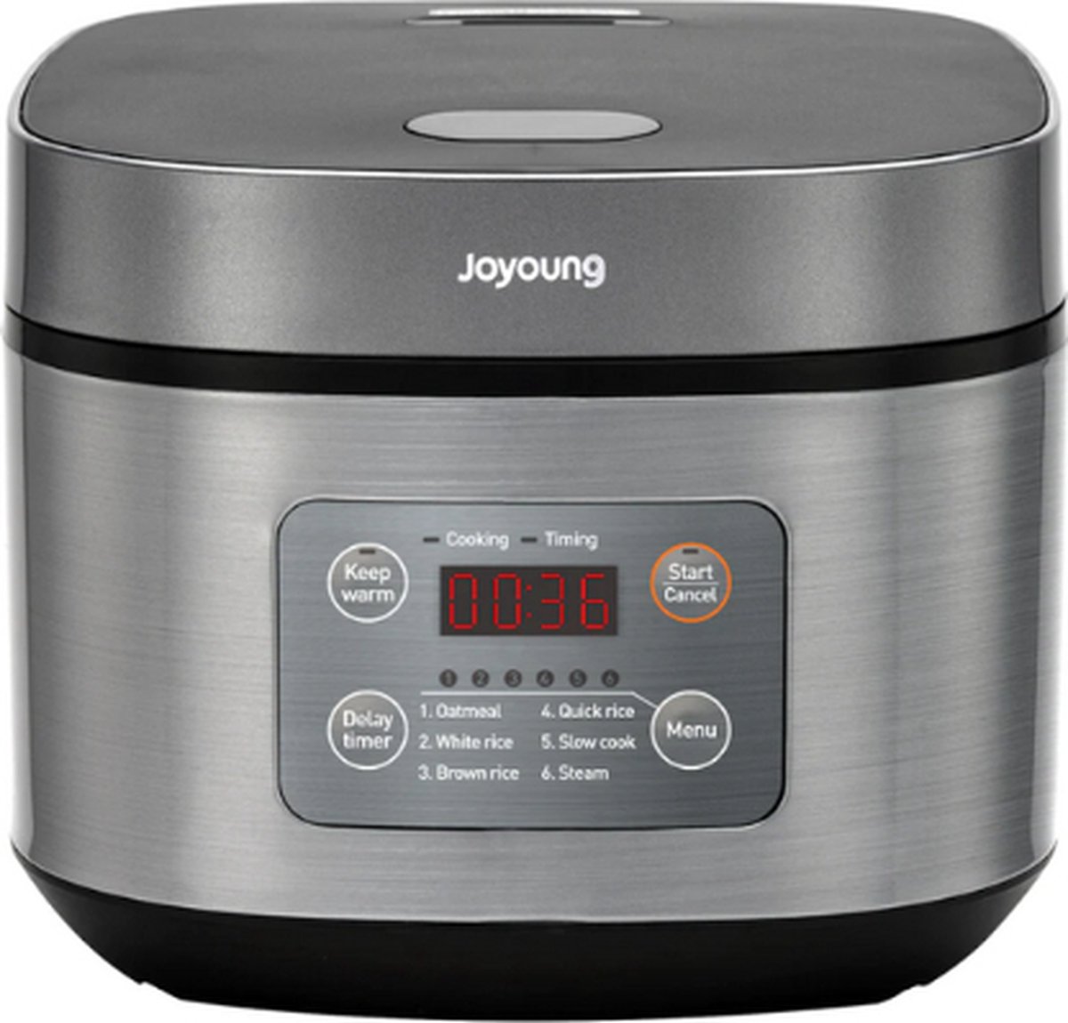 Joyoung - Multifunctionele Rijstkoker/stomer 4L - Intelligente Automatische Huishoudelijke Keuken - Fornuis - Elektrische Koken - Machine Huishoudelijke Apparaten - RVS