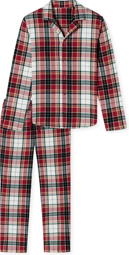 Schiesser Pyjama lange, geweven - X-Mas Gifting Set Heren Pyjamaset - Maat 2XL