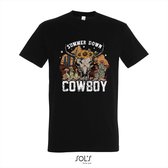 T-shirt Summer Down Cowboy - T-shirt korte mouw - zwart - 12 jaar