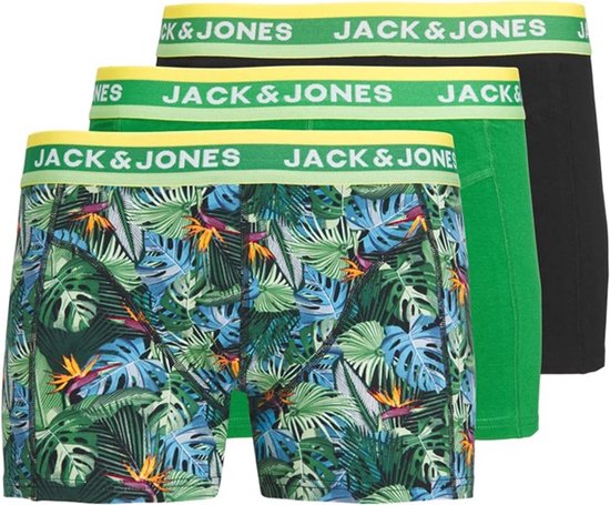 Men's Jack & Jones 3-Pack Boxer Shorts – Cotton, Stretch, Multi-Pack Gift (S-XXL)