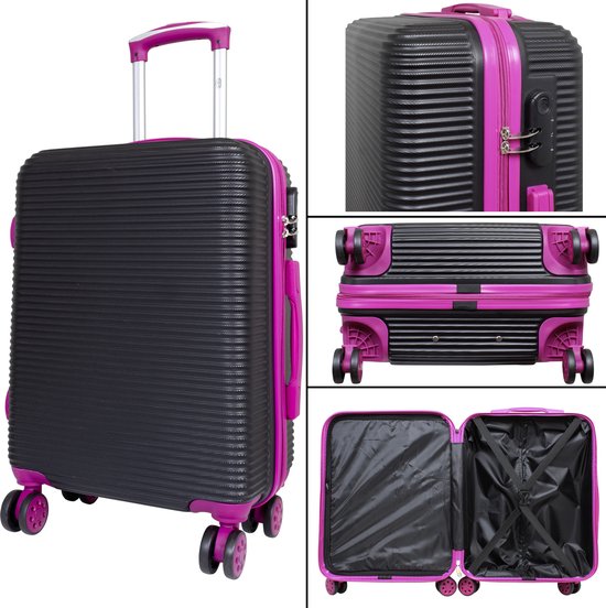 VOYAGOUX - Set de Valise de Voyage Durable 2 pièces - Or Rose - S/M