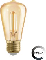 EGLO LED lichtbron - Ø4,8 cm - E27 - 320lm - Golden Age - dimbaar met LED dimmer
