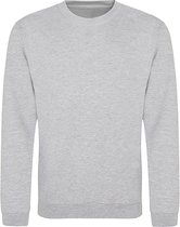 Vegan Sweater met lange mouwen 'Just Hoods' Heather Grey - XL