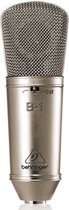 Behringer B-1 grootmembraan-Studiomicrofoon nier incl. koffer, windscherm - Grootmembraan condensator microfoons
