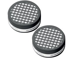 Filterbussen voor JSP PowerCap Active Volgelaatsmasker - 2 stuks