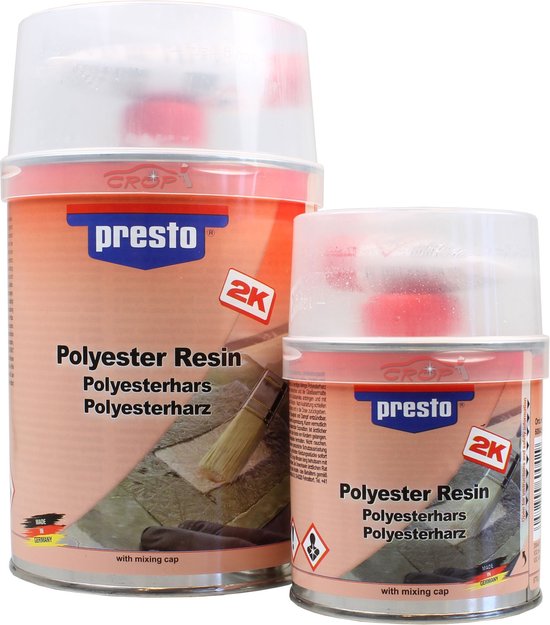 PRESTO Polyester Epoxy Hars - 1000 gram