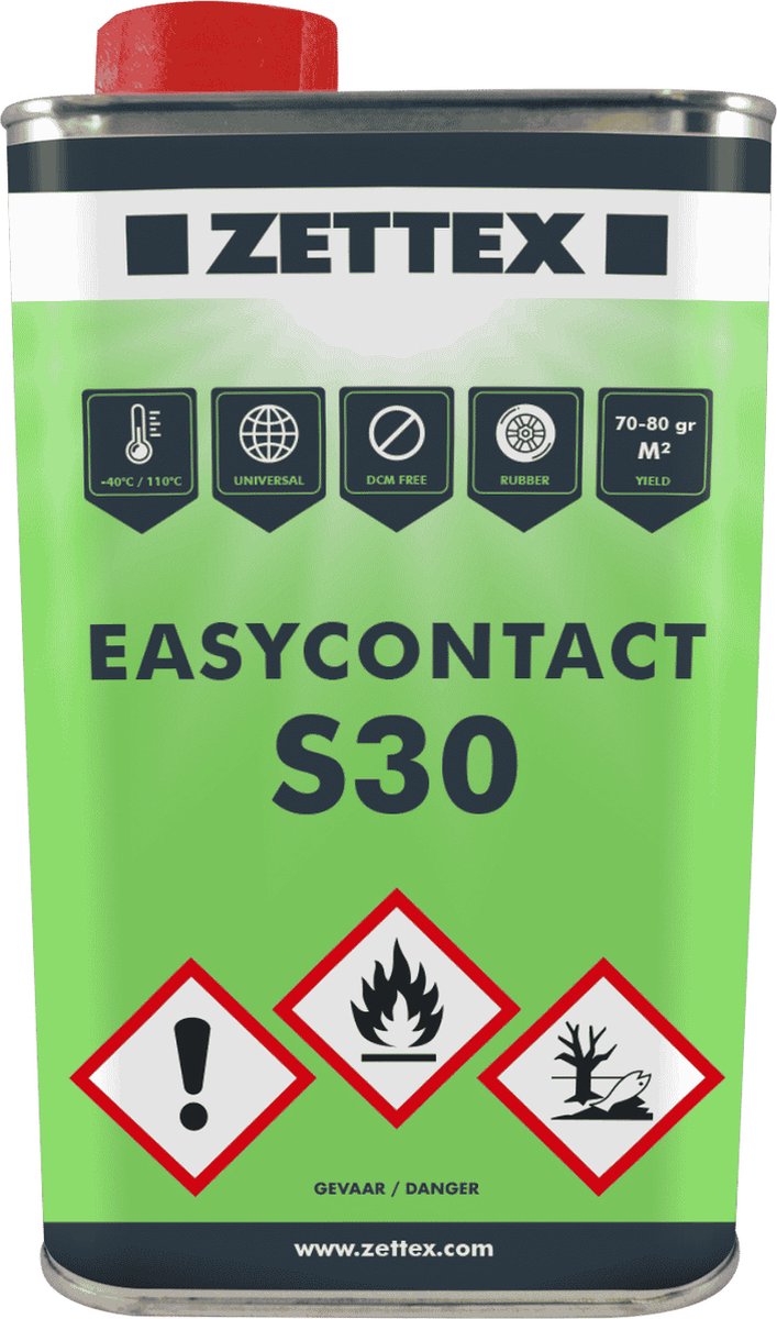 Easycontact S30 - Transparant/wit - 1 ltr