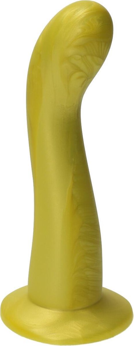 Goedkoopste Ylva & Dite - Swan - Siliconen G-spot / Anale dildo - Made in Holland - Flash Gold