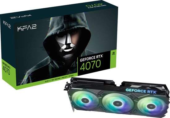 KFA2 GeForce RTX4070 EX GAMER 1-Click OC 12GB