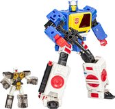 Transformers Generations Legacy Evolution Voyager Class figurine articulée Twincast et Autobot Rewind 18 cm