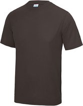 Vegan T-shirt met korte mouwen Cool T 'Hot Chocolate' - S