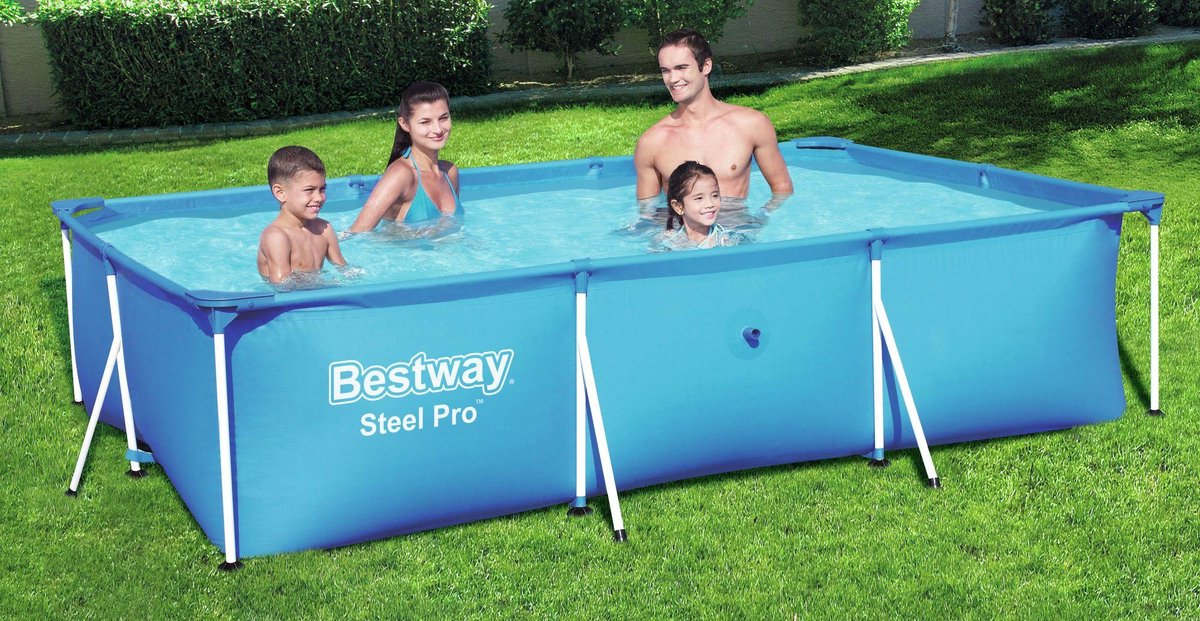 Bestway Steel Pro Zwembad Rechthoekig 3,00 m x 2,01 m x 66 cm — afbeelding 3