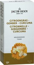 Jacob Hooy Citroengras - Gember -Curcuma thee 20 zakjes