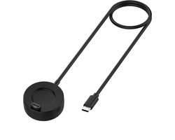 Oplader - USB-C oplaadkabel - Garmin Forerunner 265 / 265S / 965 / D2 / Delta / Descent G1 / Tactix / Tactix 7 / Quatix 5 / 6 / 7 - 1 meter
