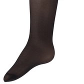 Ewers - Glanspanty kinderen - 40 DEN - zwart effen - 134/146