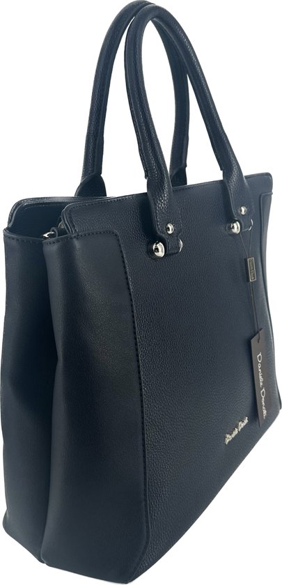 Sasrymnl Grote Schoudertas Dames Zwart Medium Handtas Dames