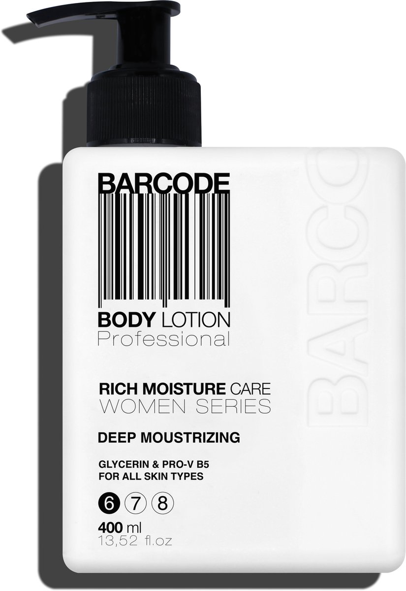 Barcode Body Lotion Rich Moisture 400 ml
