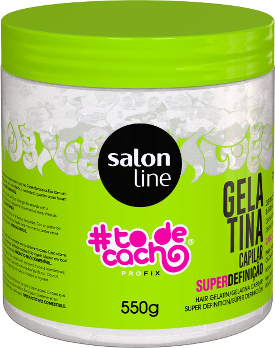 Salon Line #todecacho – Gelatina Capilar Super Definiçao 550g