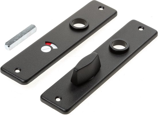 INTERSTEEL Raamkruk Amsterdam op rechthoekig rozet zwart kopen