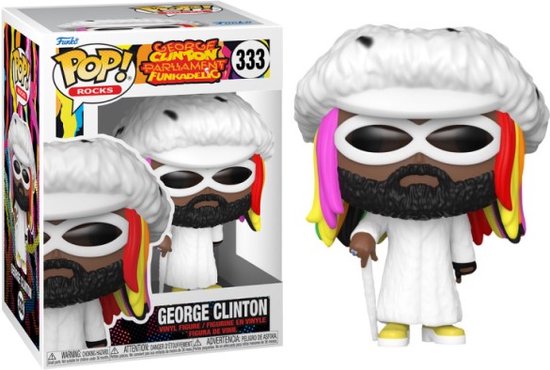 Foto: Funko pop rocks parliament funkadelic george clinton 333