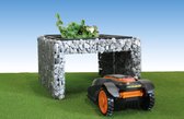 beplantbare robot maaier garage H53xL85xD85