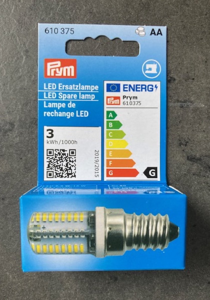 Ampoule LED pour machine à coudre pas de vis Prym