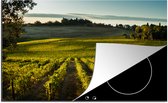 KitchenYeah® Inductie beschermer 81.2x52 cm - Toscane - Landschap - Wijn - Kookplaataccessoires - Afdekplaat voor kookplaat - Inductiebeschermer - Inductiemat - Inductieplaat mat