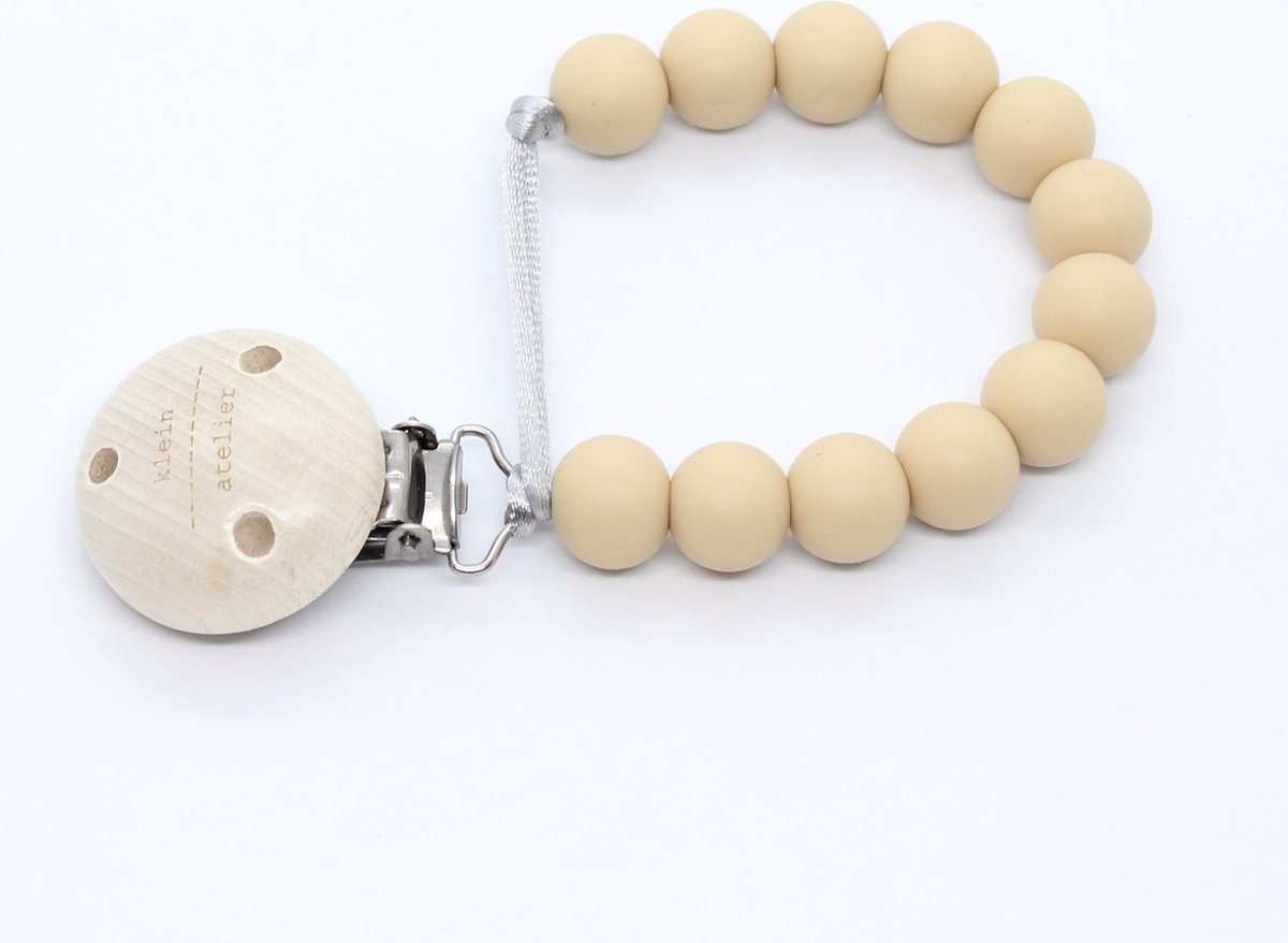 Goedkoopste Fopspeenketting uni-color latte