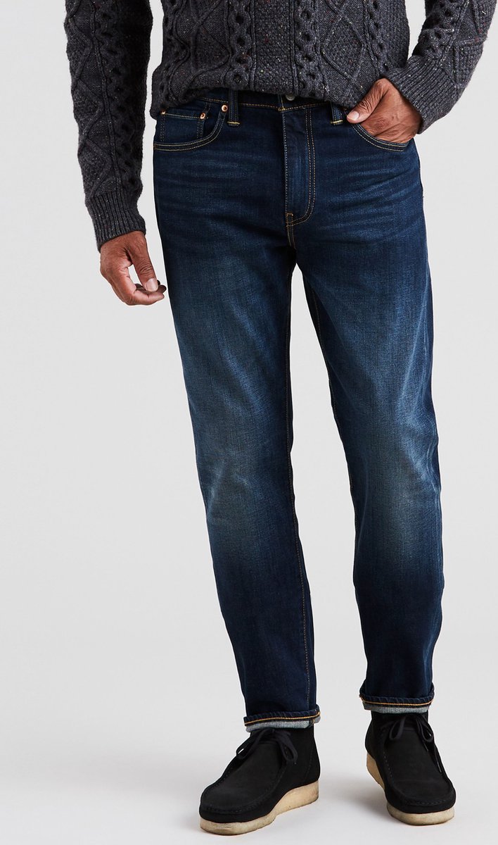 Levi s s 502 Jeans City Park Dark Blue 0011 Heren Maat W 30