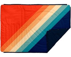 VOITED gerecycled Ripstop Outdoor Camping Deken, slaapzak regenboog