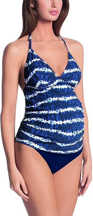 BADPAK/TANKINI 9626 PRINT BLUE Size : C42