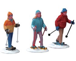 Lemax - Snowshoe Walkers - Set van 3