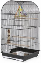 Keddoc - Bird Cage Budgie Tower - Cage - Zwart