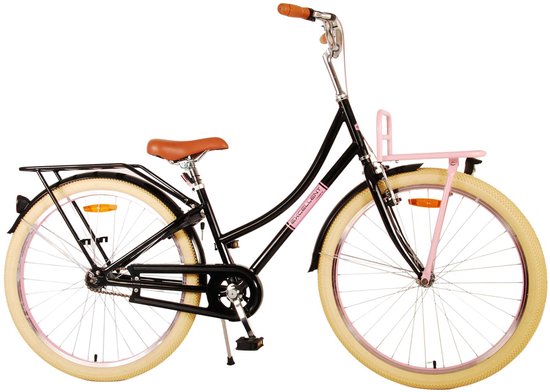 Volare Excellent Kinderfiets - Meisjes - 26 inch - Zwart van Volare — afbeelding 3