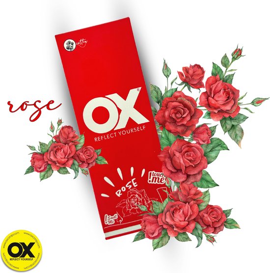 Parfumgeïnfuseerde enkelsokken met betoverende rozengeur - 6 paar in 3 kleuren, lage sokken, sneaker sokken van OX®