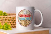 Mok Be Stronger Than Your Excuses Sublimation - GYM - Strongman - Sterke Man - Stronger - Muscle - Fit - Workout - Work - Gift - Cadeau