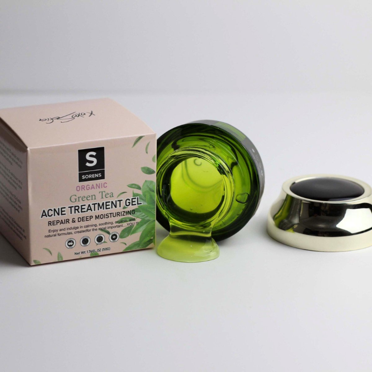 Green tea acne gel_ ORGANIC