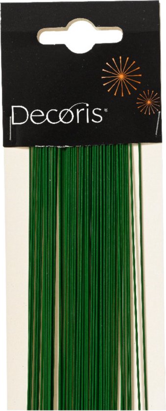 Compositions de Noël fil de fer / fil de reliure vert 0, 8 x 400 mm