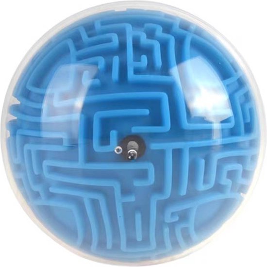 Afbeelding van het spel Doolhof bal | Maze Ball | Hard | Blauw | Breinbreker
