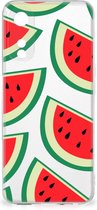 Telefoon Hoesje OPPO A78 | A58 Hoesje Bumper Doorzichtig Watermelons