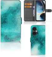 GSM Hoesje OnePlus Nord CE 3 Lite Fotohoesje Painting Blue