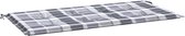 vidaXL-Tuinbankkussen-120x50x3-cm-oxford-stof-ruitpatroon-grijs