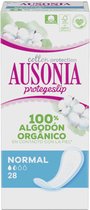 Ausonia Organic Protection Slip Normal 28 Uds
