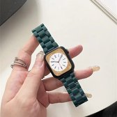 Fungus - Smartwatch bandje - Geschikt voor Apple Watch 38 / 40 / 41 mm - Series 1 2 3 4 5 6 7 8 9 SE iWatch - Hars - Donkergroen