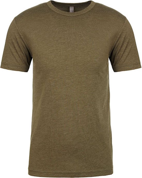 Men´s Tri-Blend T-Shirt met korte mouwen Military Green - 3XL