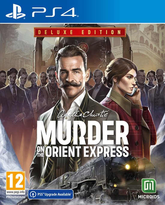 Foto: Agatha christie murder on the orient express deluxe edition ps4