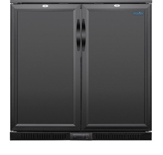 Polar G-Serie Laag Model Tweedeurs Barkoeling 198l - Polar GE998 - Horeca & Professioneel