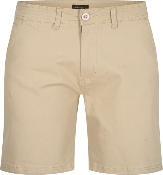 Cappuccino Italia - Shorts Homme Chino Short Sable - Beige - Taille L