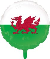 Wefiesta - Folieballon Wales (45 cm)